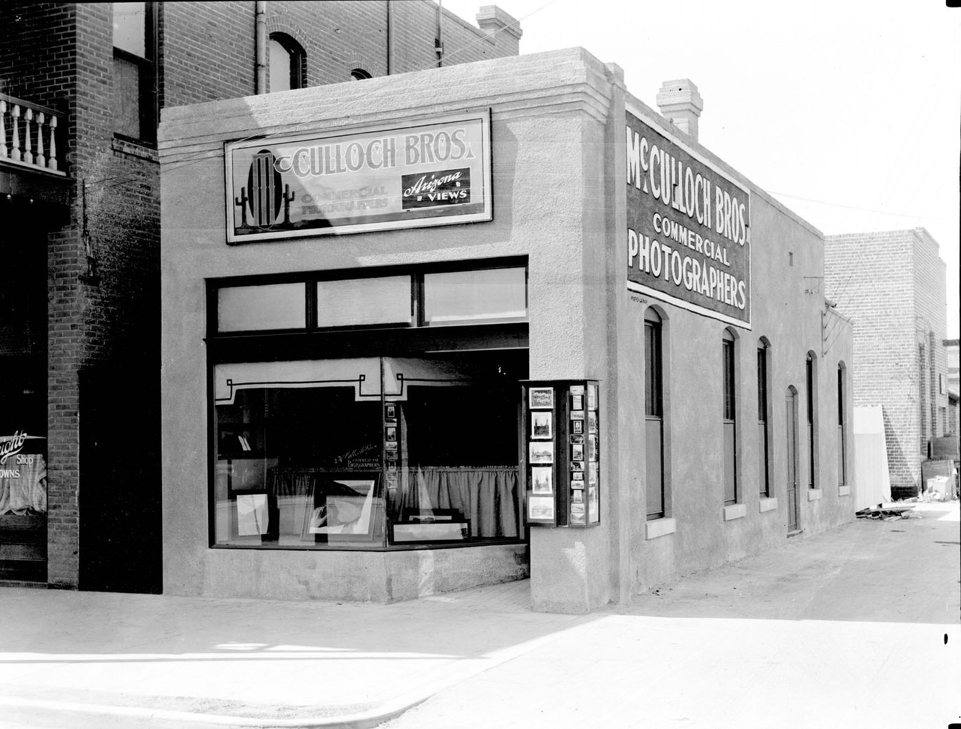 McCulloch Bros. Studio Exterior, 1930s