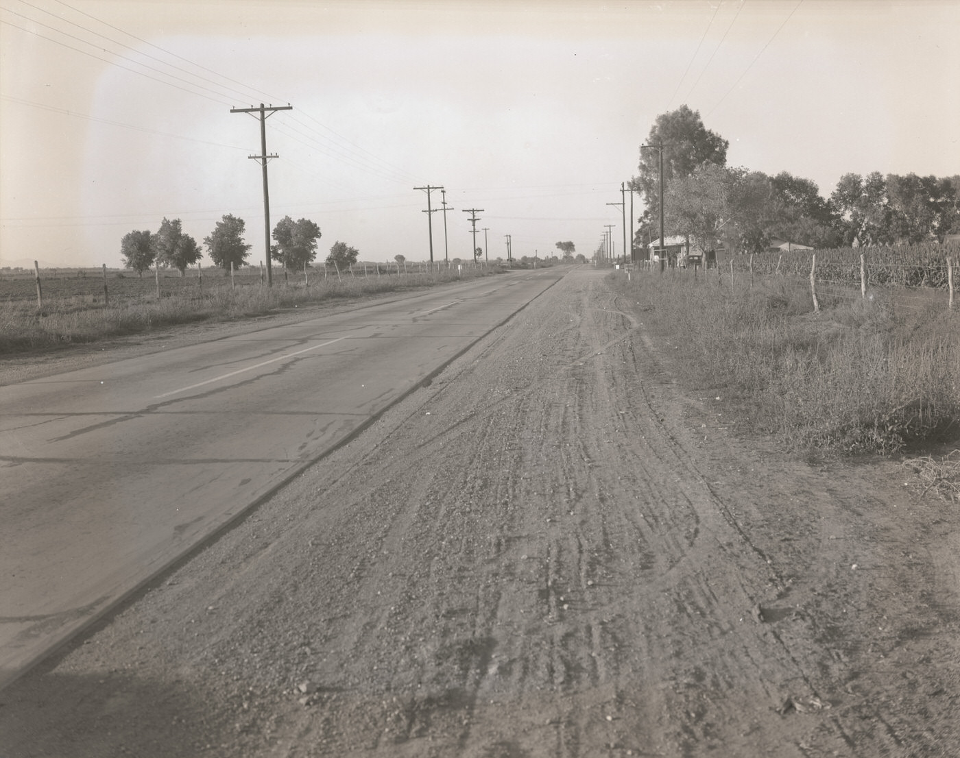 Rural Intersection, 1930s