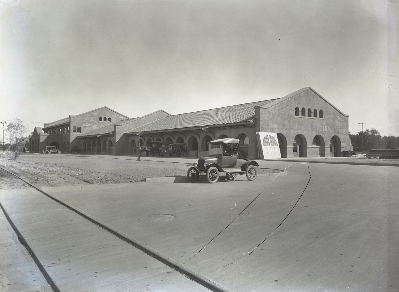 Maricopa County Courthouse at Night, 1930s