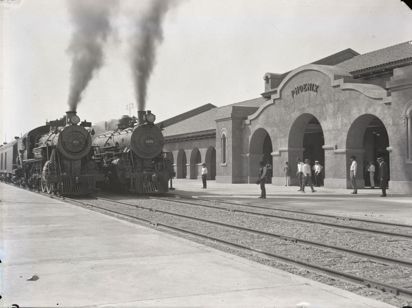 Union Station From the Rail Side, 1930s