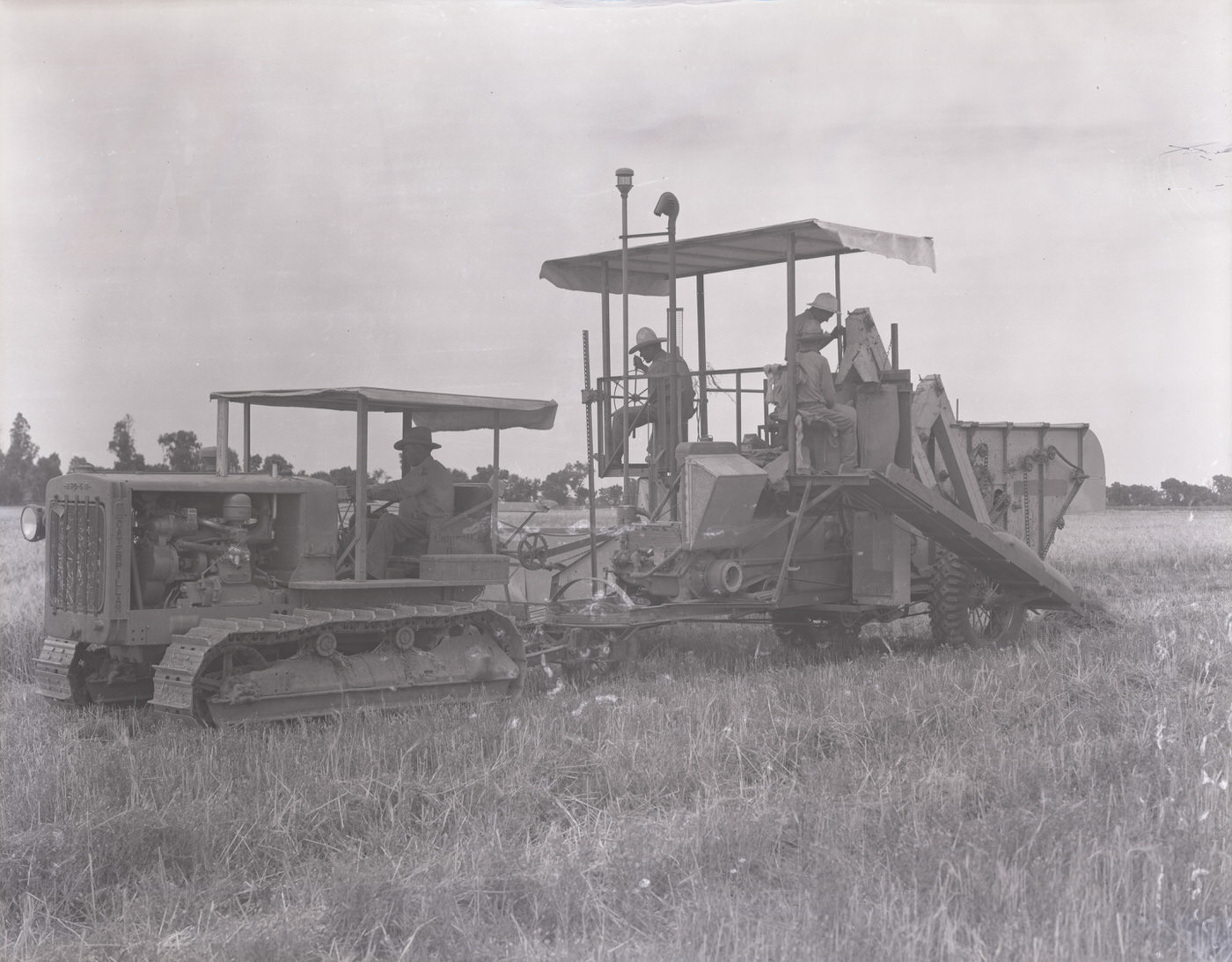 Grain Harvester, 1930s