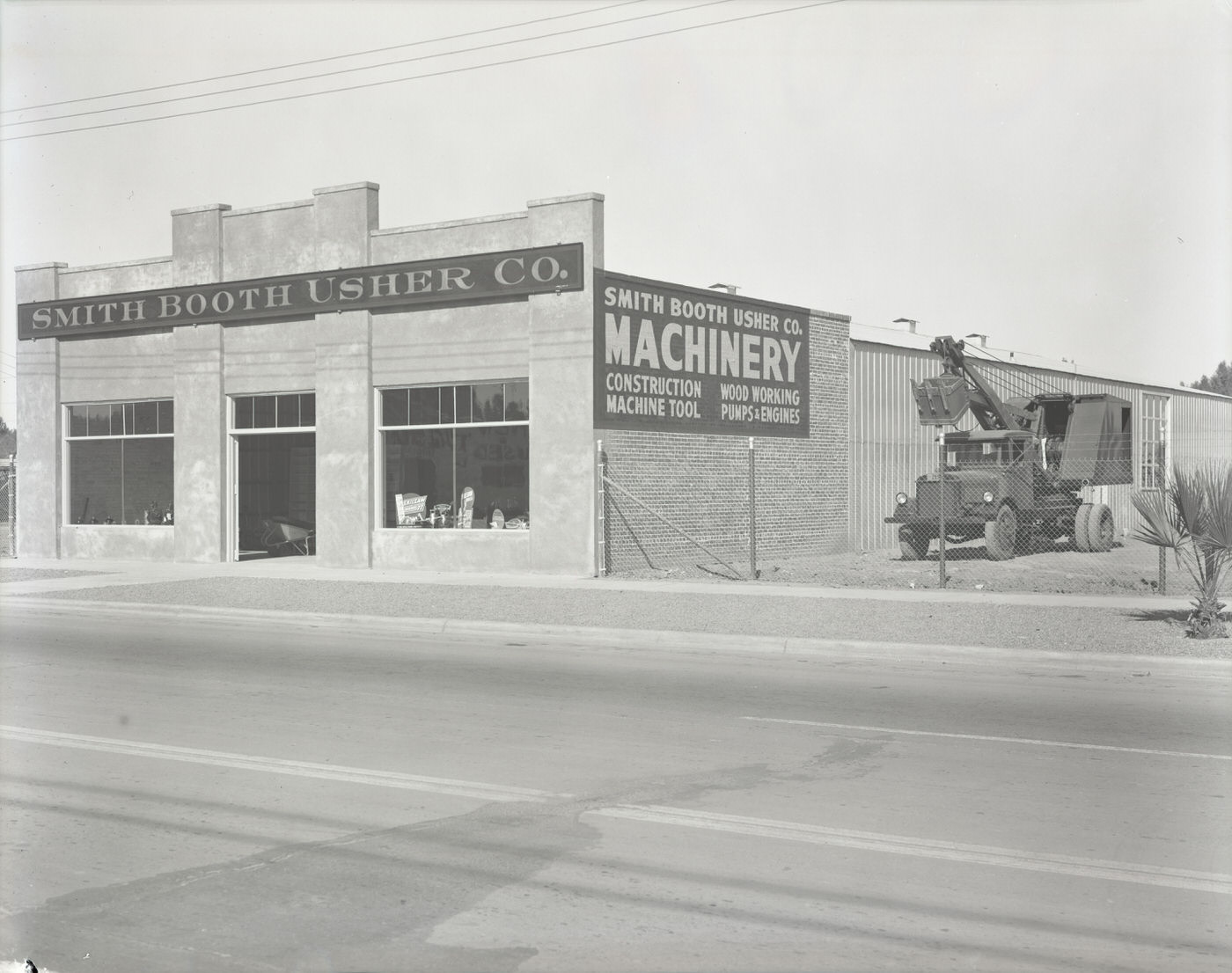 Smith Booth Usher Co. Building Exterior, 1930s