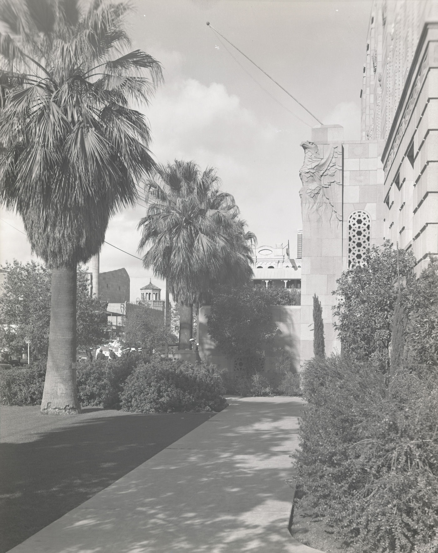 Path Running Alongside Phoenix City Hall, 1930s