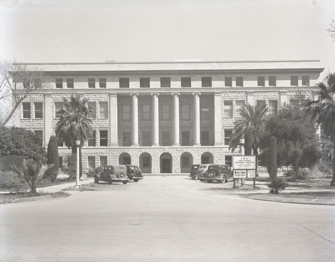 Arizona State Capitol Exterior, 1930s