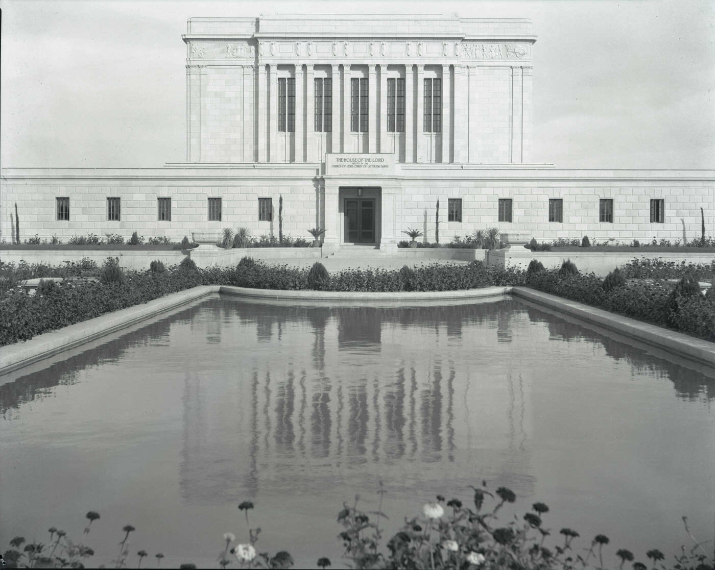 Mormon Temple Exterior, 1930s