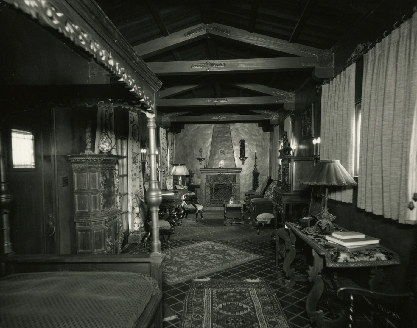 J. J. Lewis Residence Bedroom, 1930s