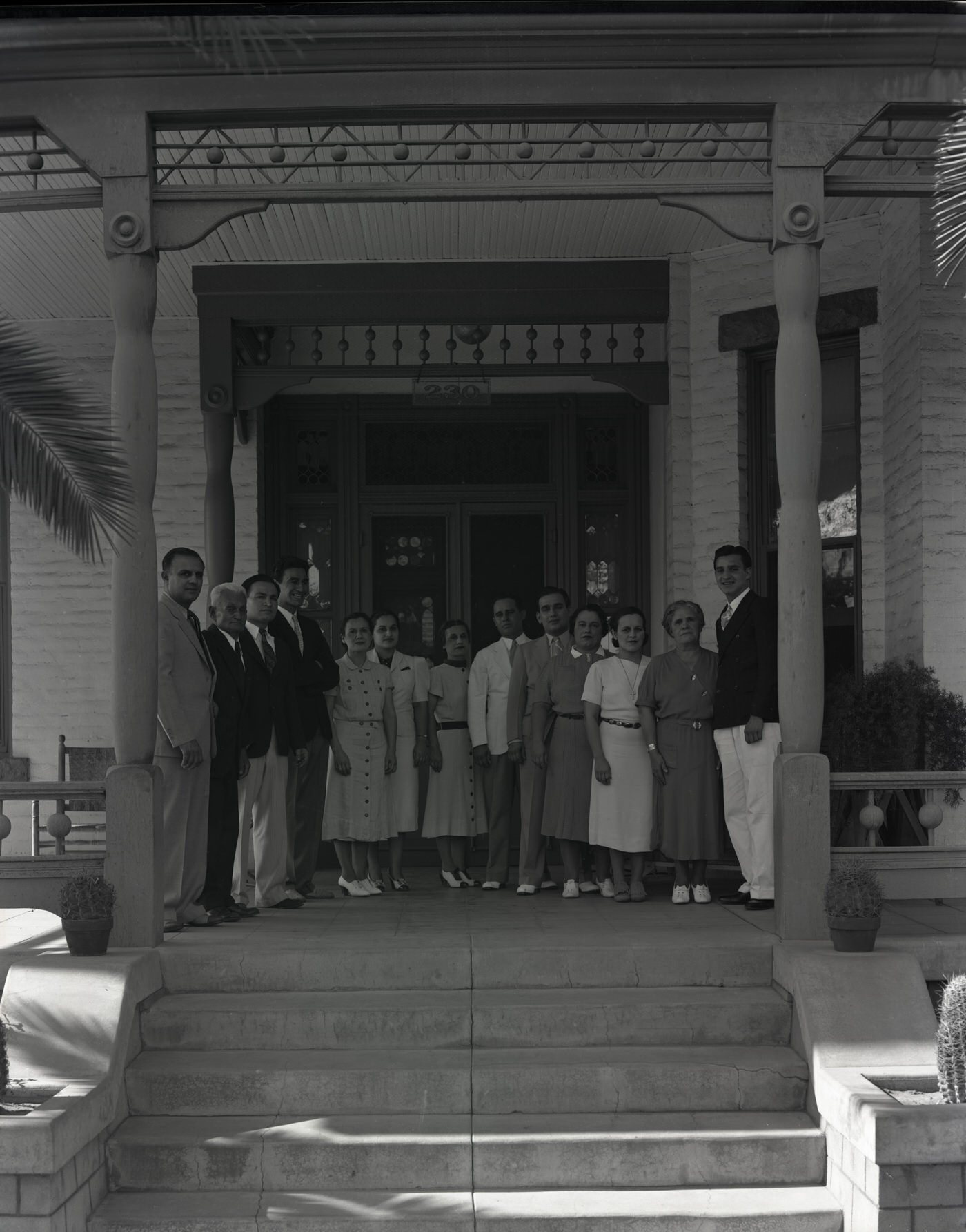 Grosso Family. In 1938, the Grosso family lived at 230 E. Monroe St. in Phoenix. This picture was taken approximately 3 months before Charles Grosso was killed in an airplane crash.