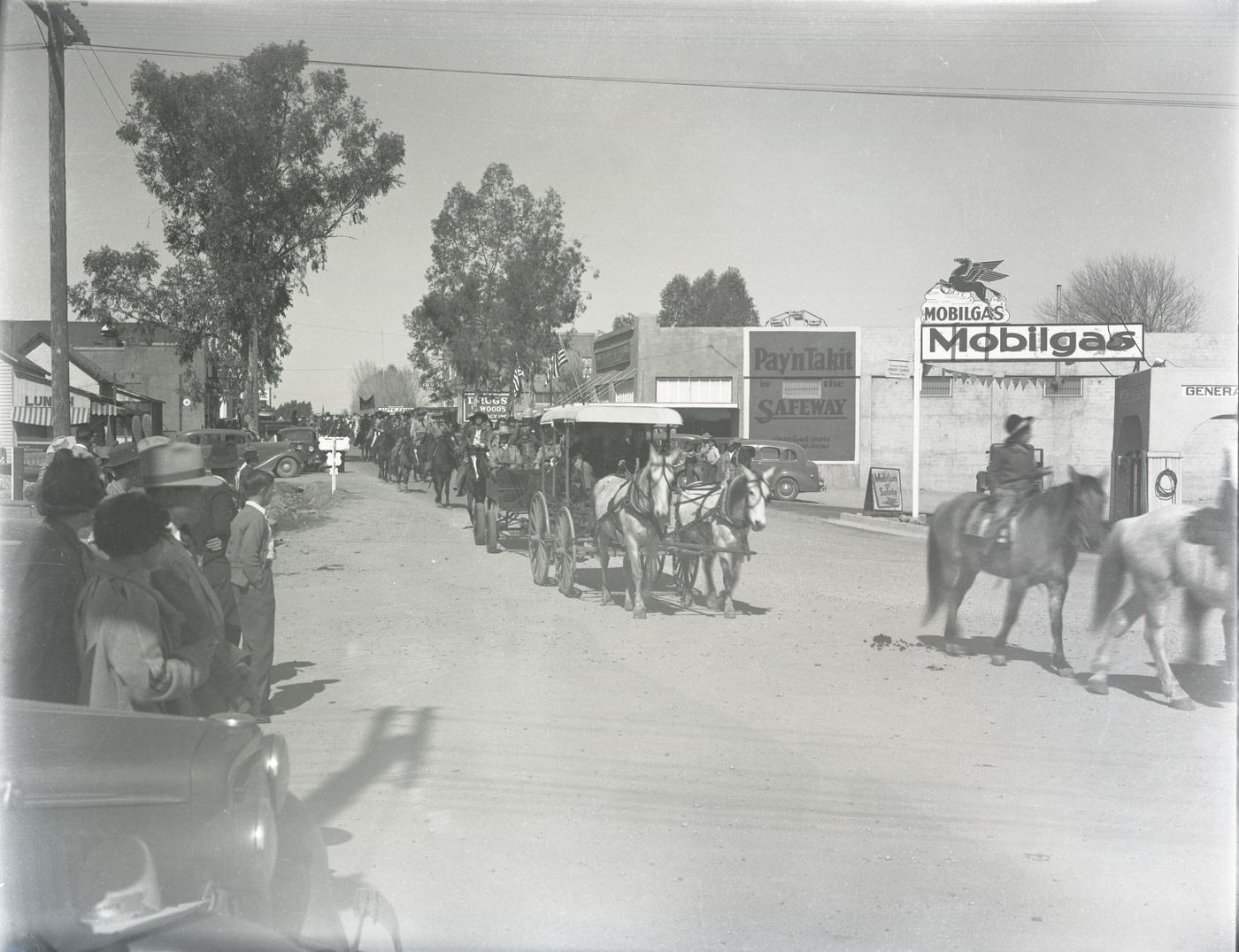 Parade in Wickenburg, Arizona, 1930s
