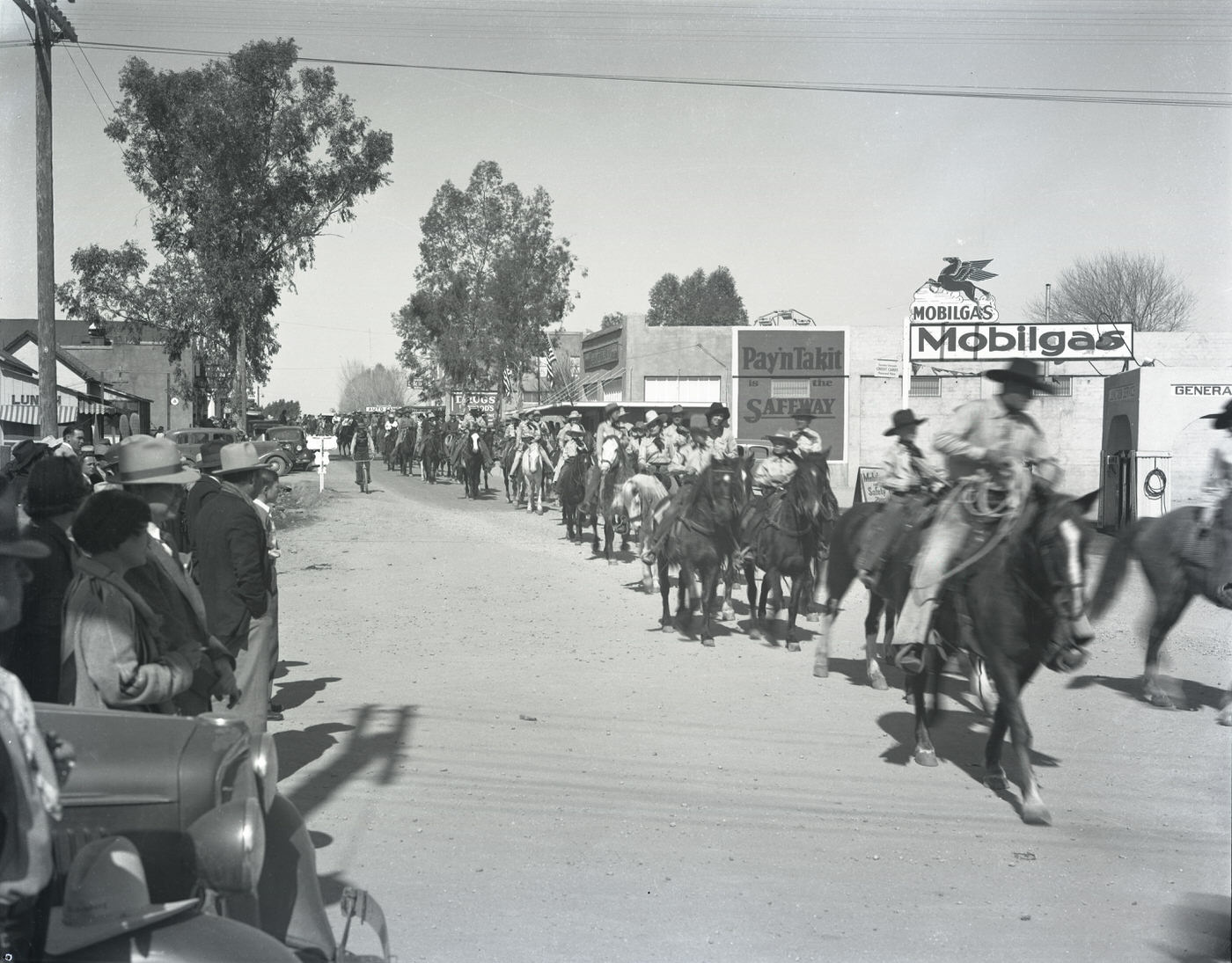 Parade in Wickenburg, 1930s