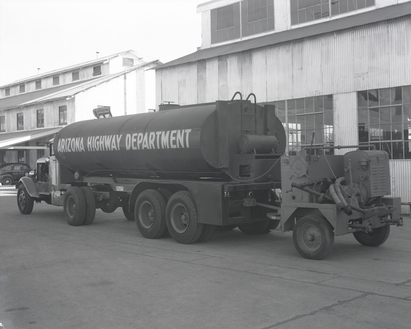 Arizona Highway Department Tanker Truck, 1941