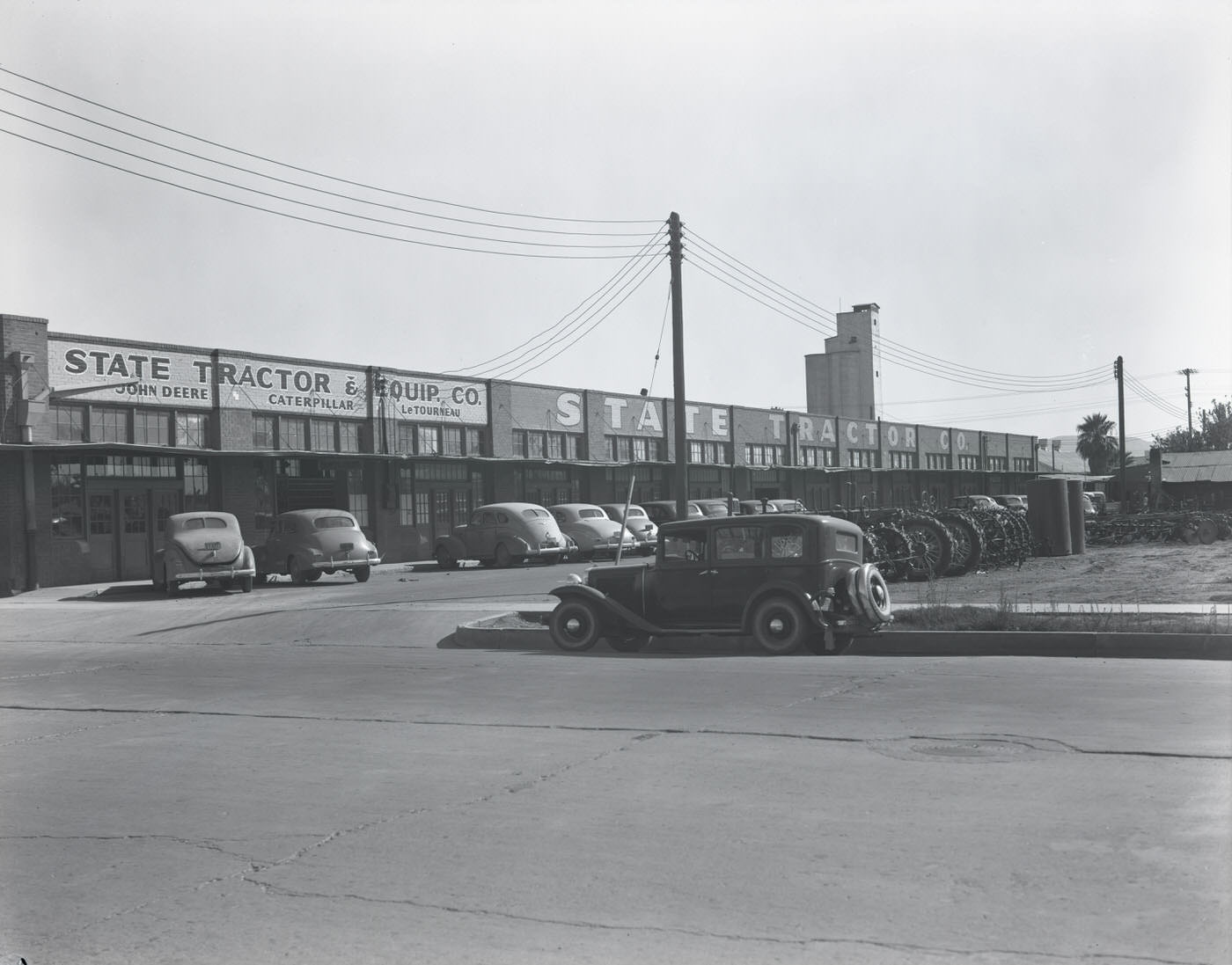 State Tractor & Equipment Co. Building Exterior, 1941