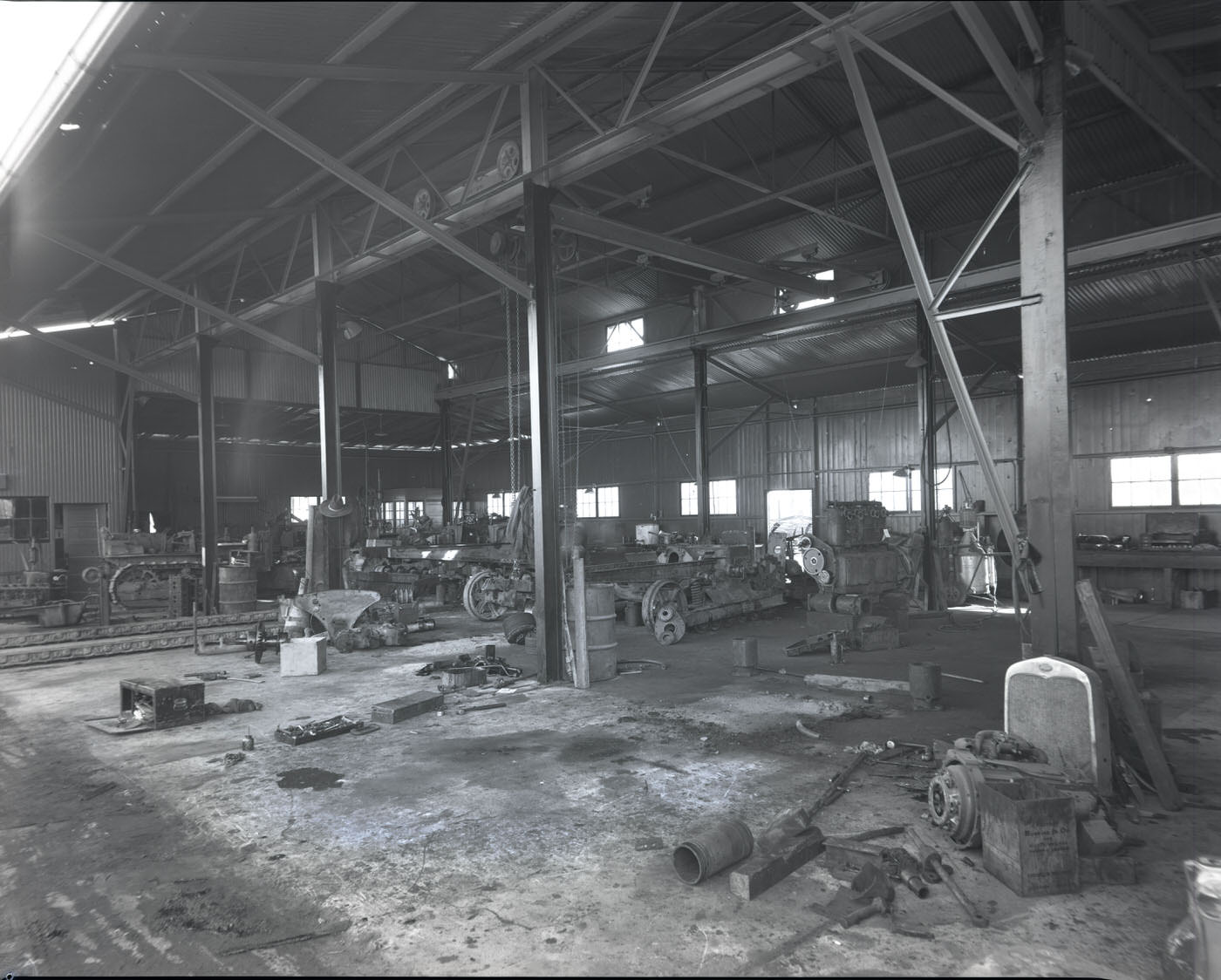 State Tractor & Equipment Co. Building Interior, 1941