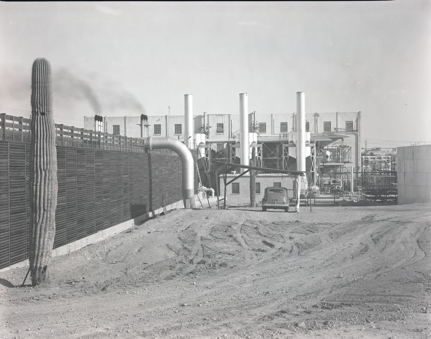 Salt River Project Diesel Plant Exterior, 1941