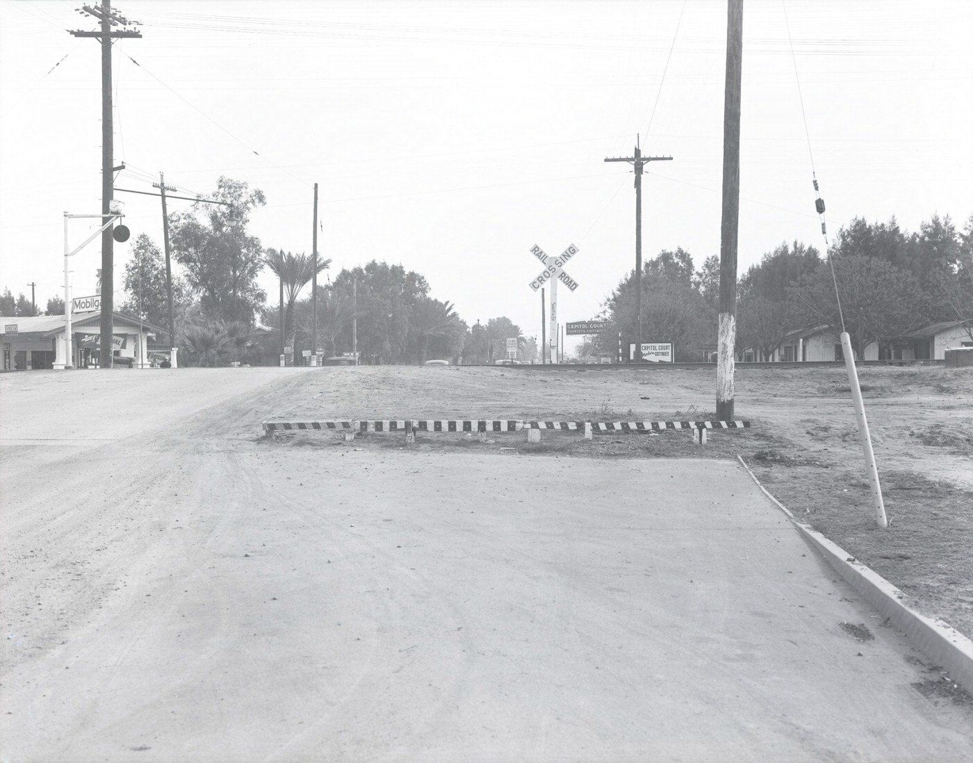 Railroad Crossing on 19th Avenue, 1941