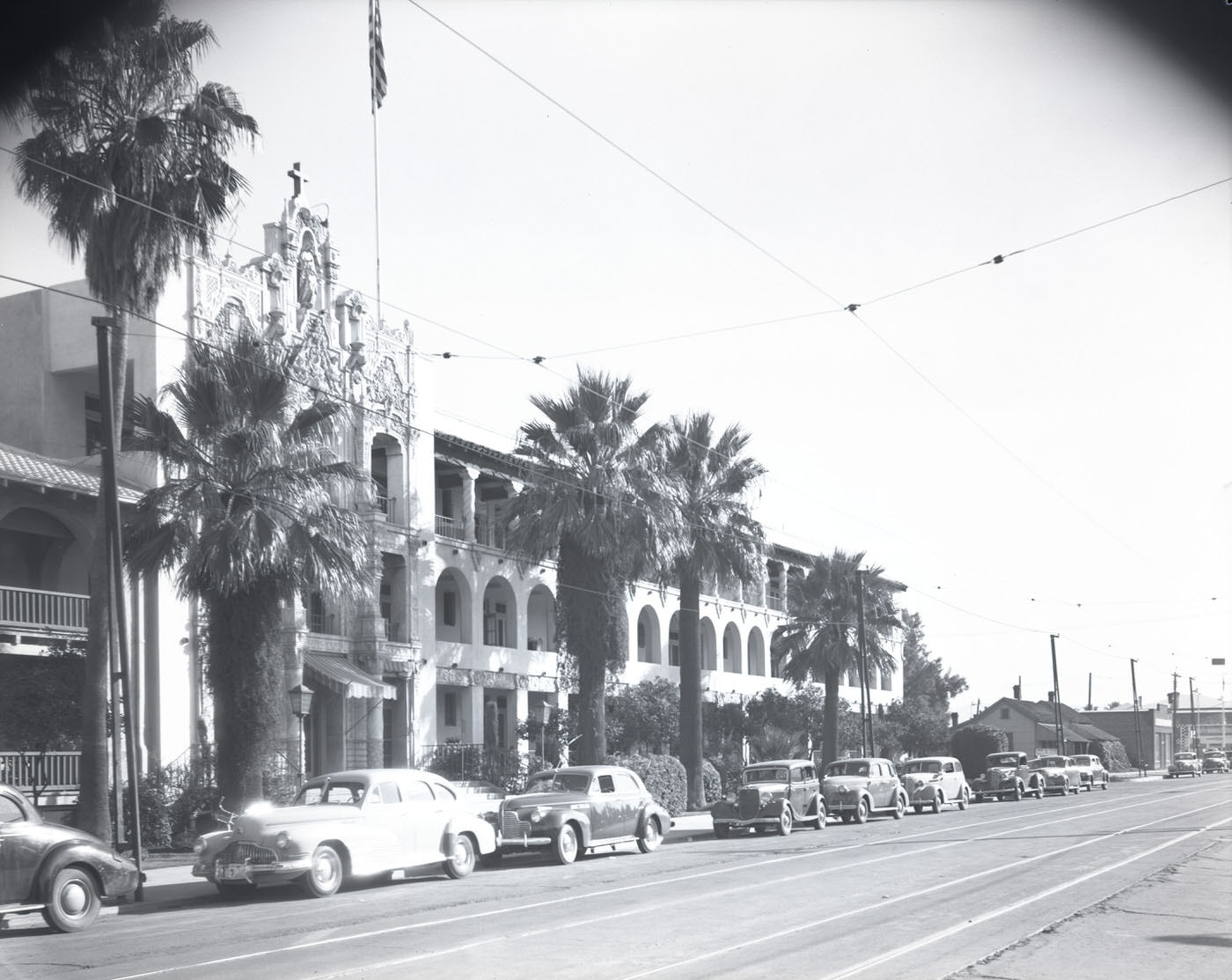 St. Joseph's Hospital Exterior, 1941