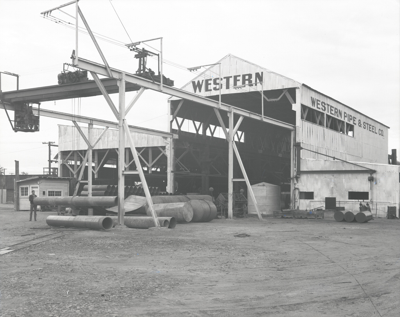 Western Pipe & Steel Co. Facility Exterior, 1943
