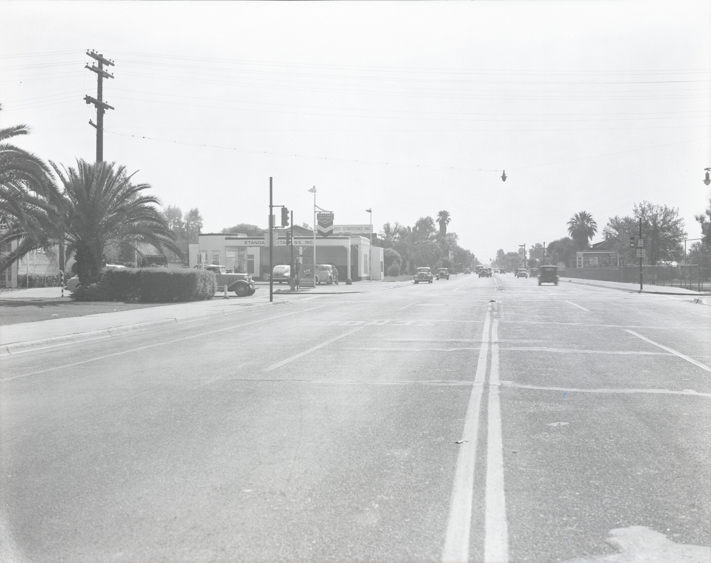 Intersection of E. Van Buren St. and N. Seventh Street, 1943