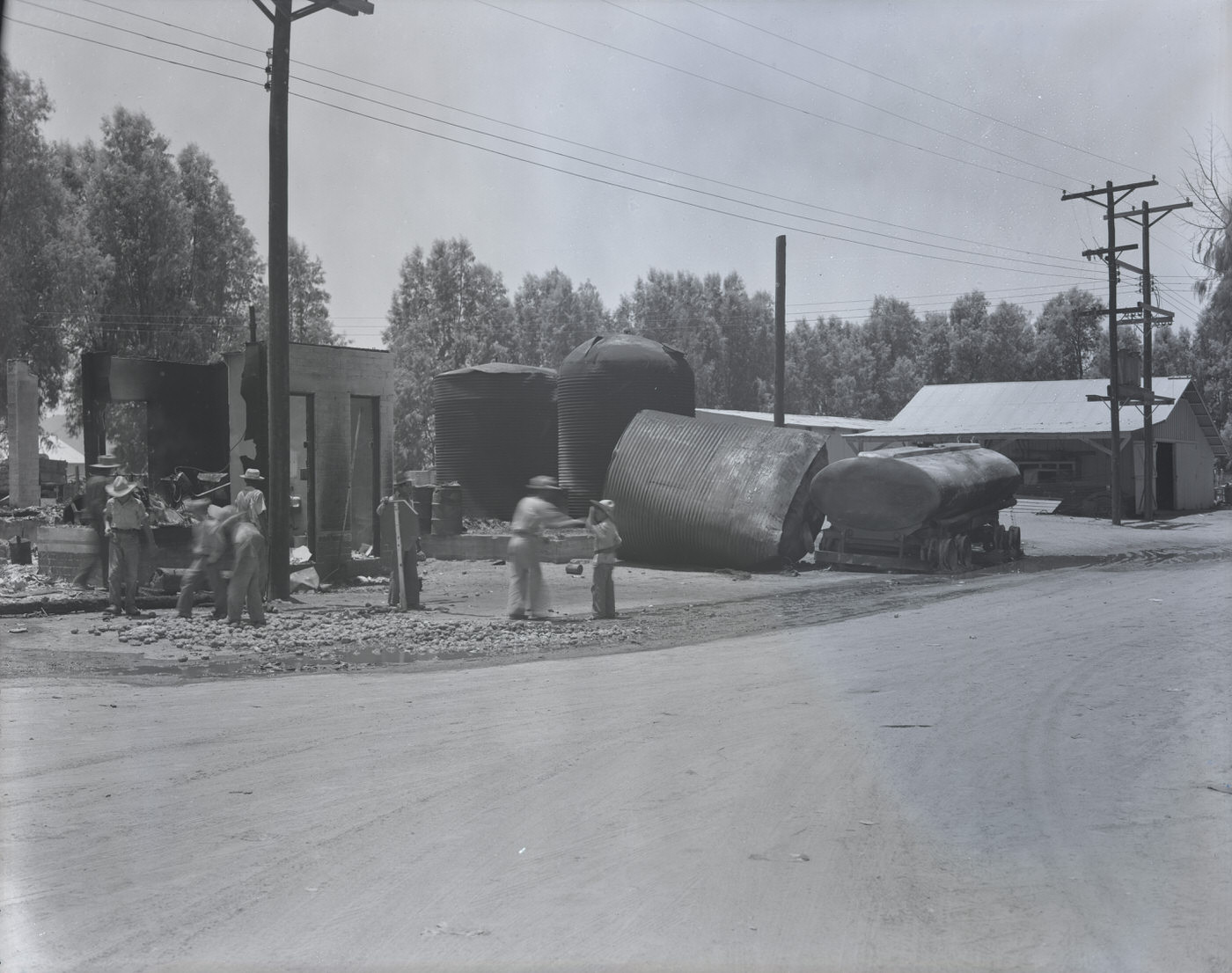 Rittenhouse Co. Lot With Damaged Equipment, 1943