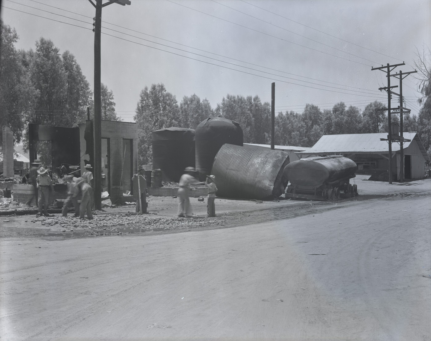 Rittenhouse Co. Lot With Damaged Equipment, 1943