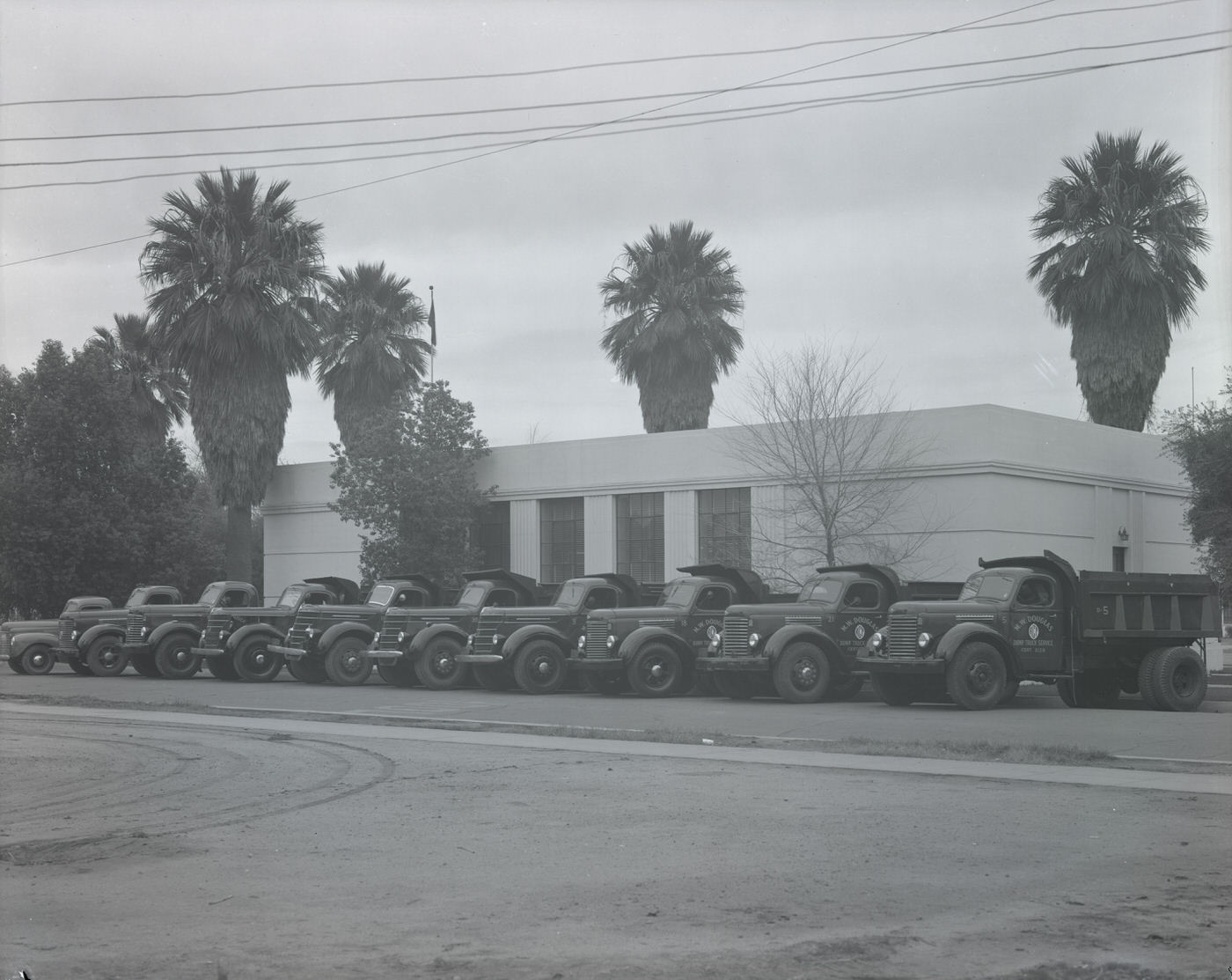 M. U. Douglas Dump Truck Service Trucks, 1943