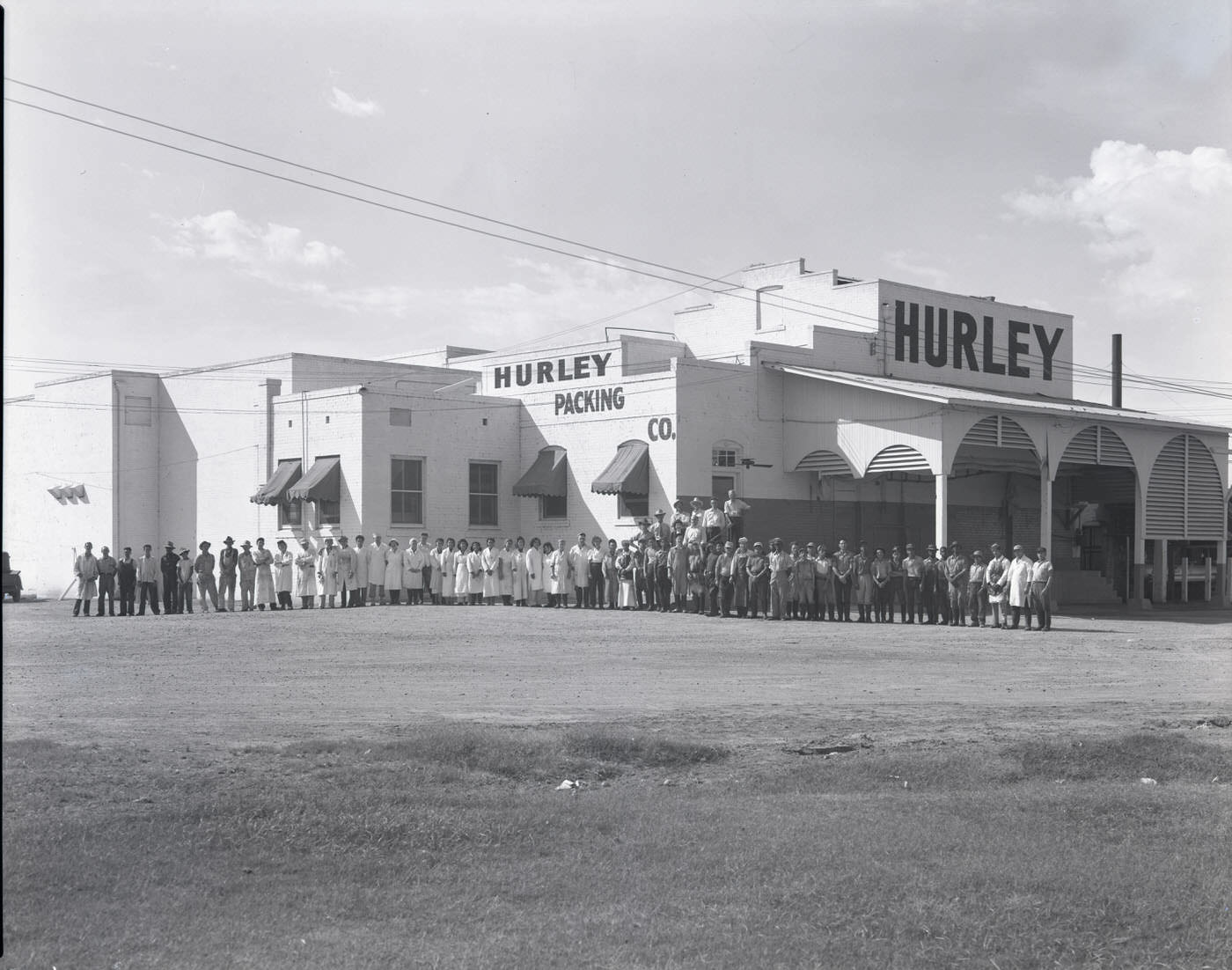 Hurley Meat Co. Building Exterior, 1944