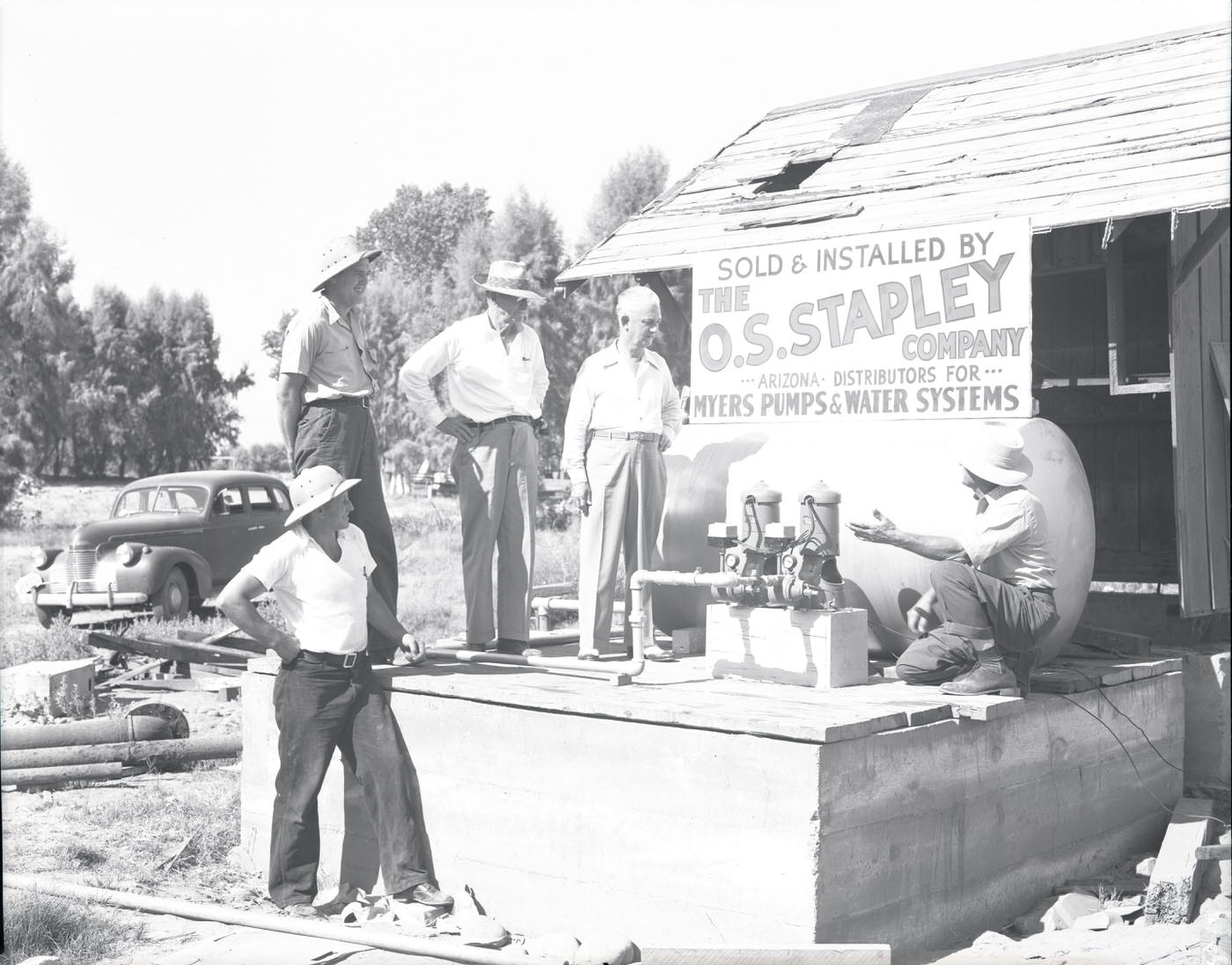 Pump Sold and Installed by the O. S. Stapley Co., 1944