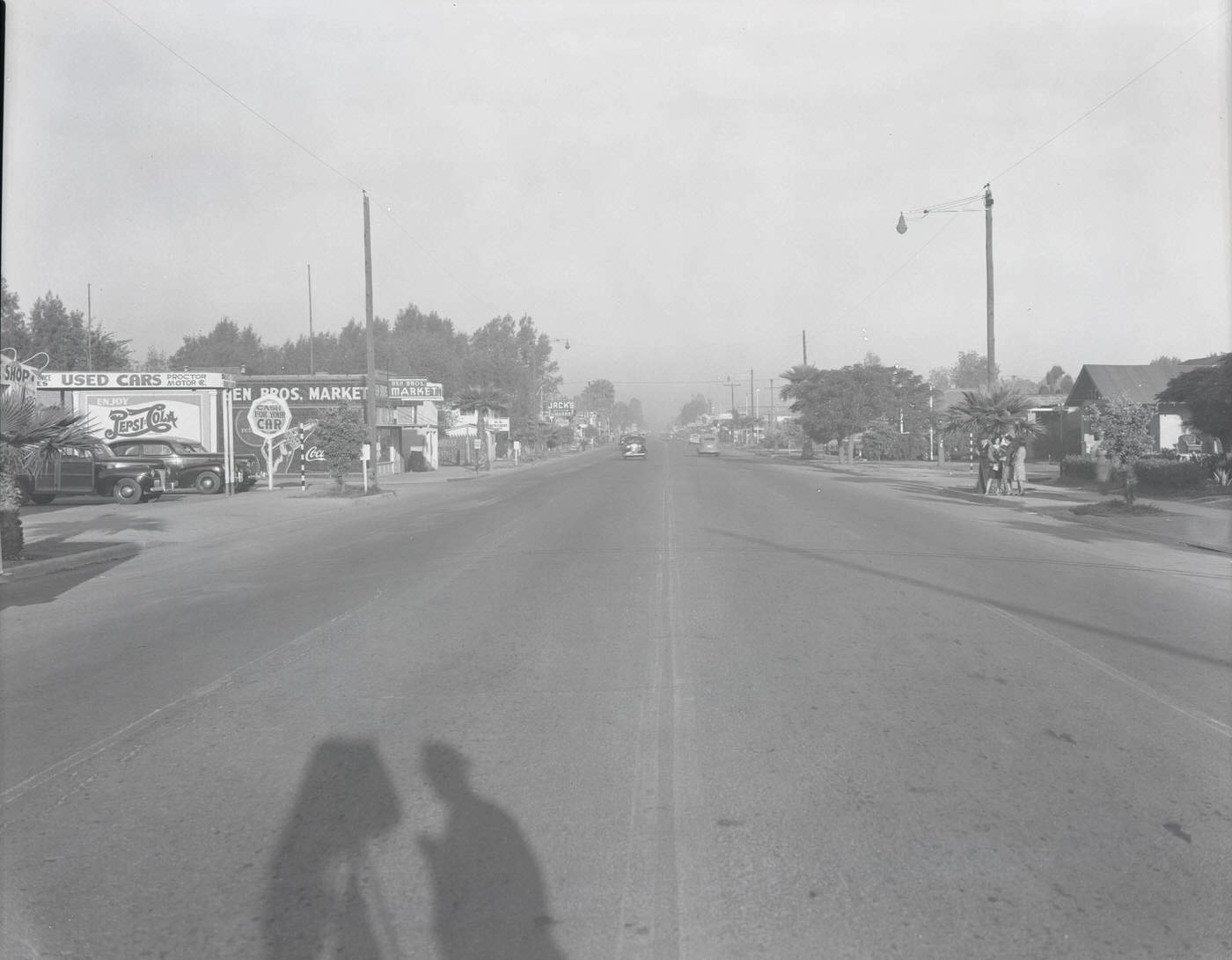Intersection of E. Van Buren and 17th Street, 1944