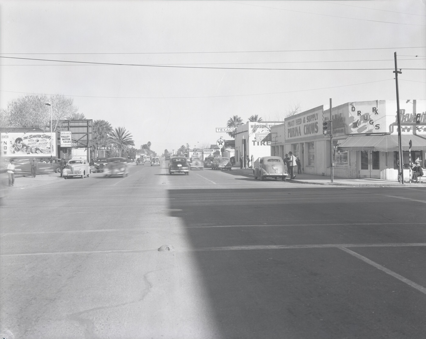 Intersection of E. Van Buren and Fourth Streets, 1944