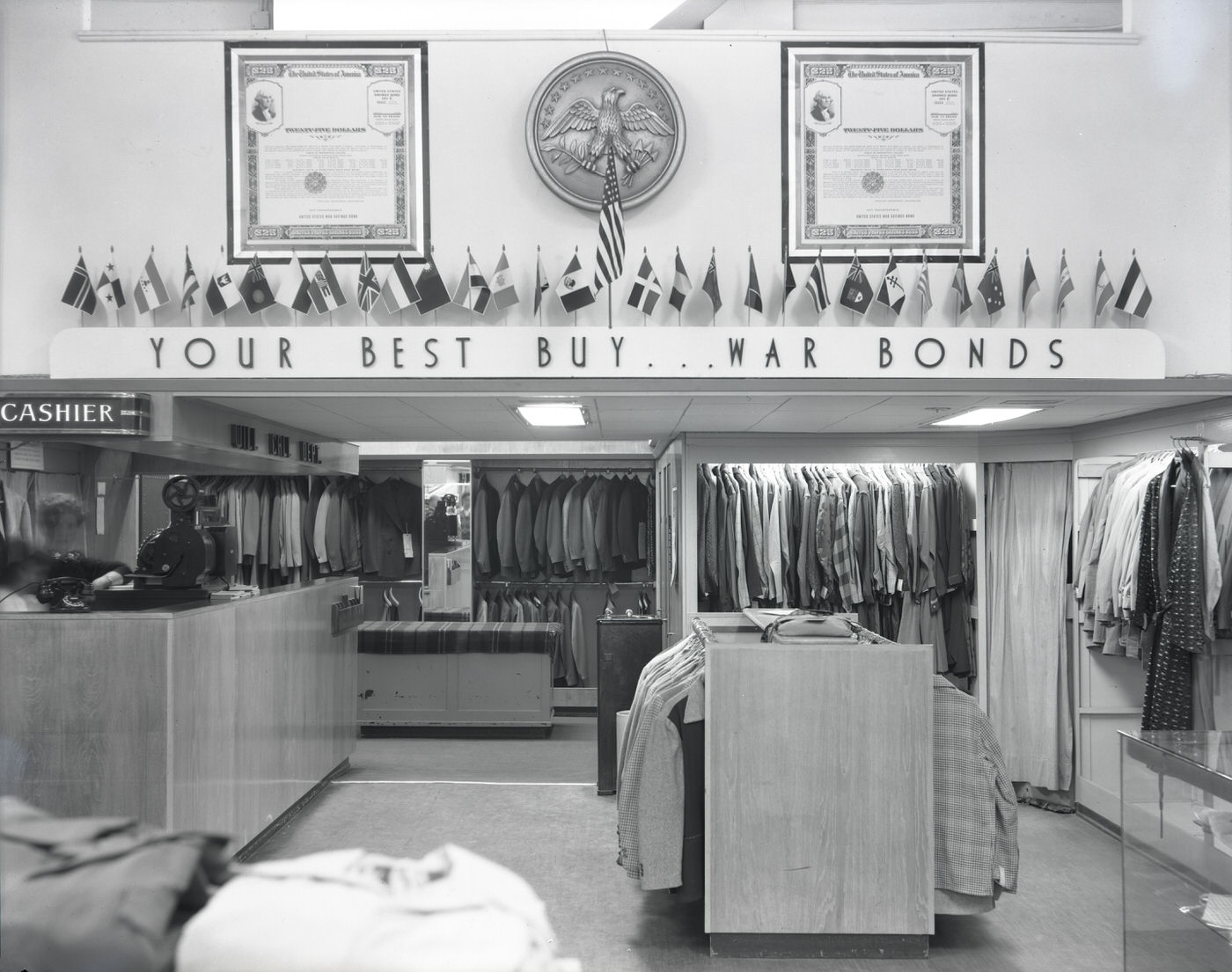 Vic Hanny Co. War Bond Display, 1944