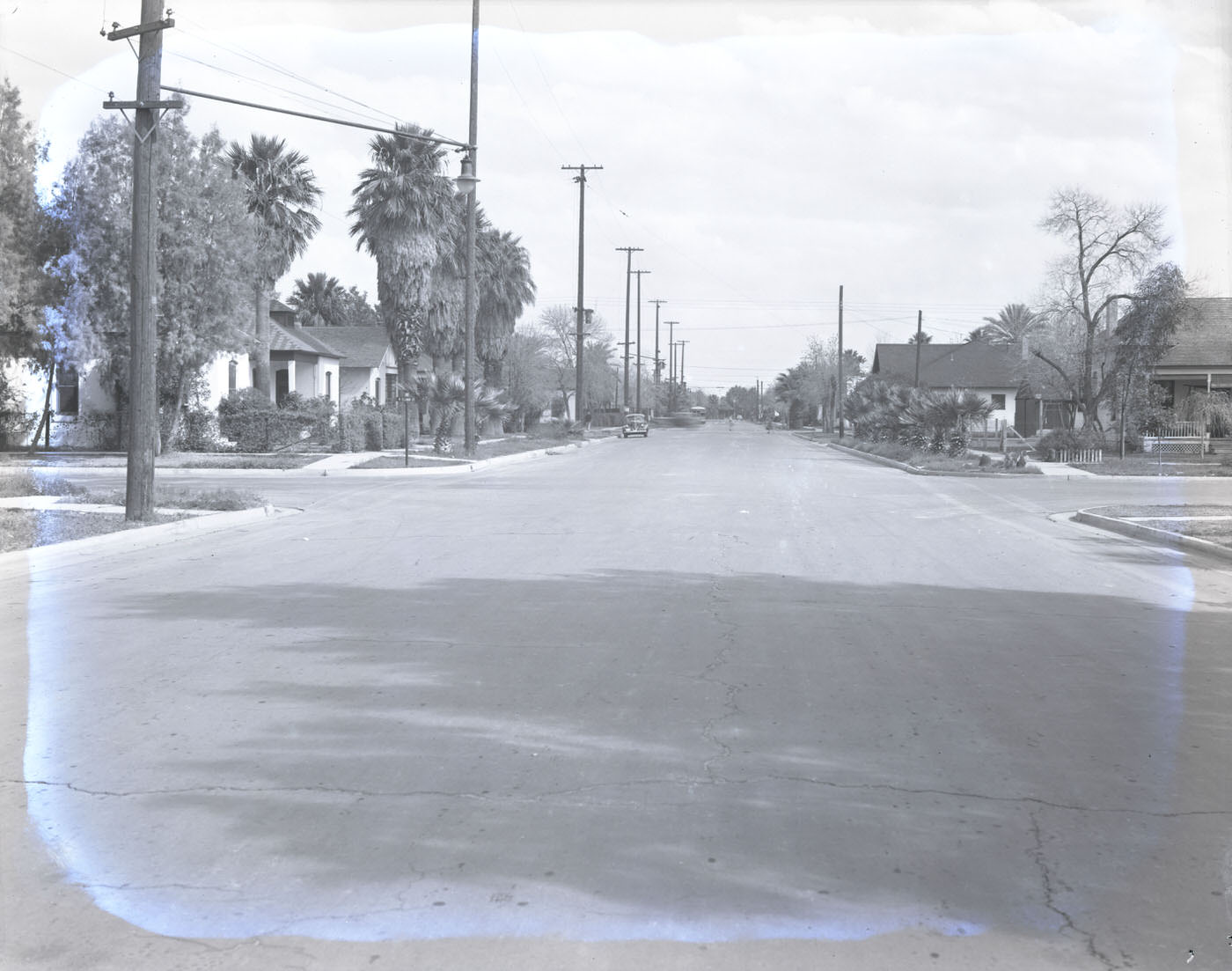 Intersection of E. Pierce and N. Second Streets, 1945