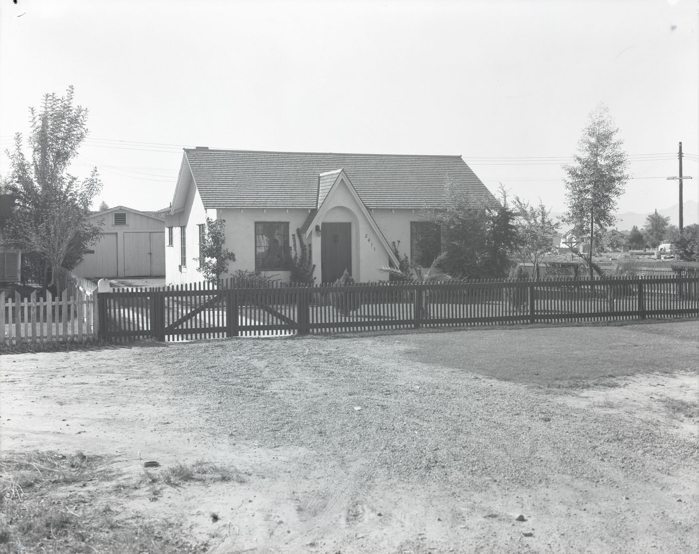 George Goodfellow Home Exterior, 1945