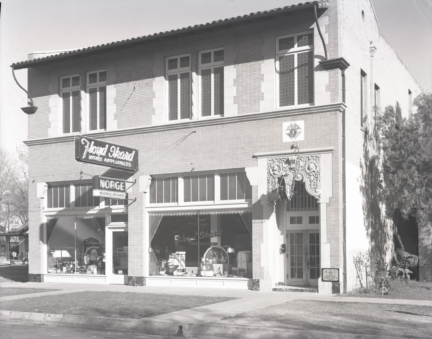 Knights of Pythias Building Exterior, 1946.