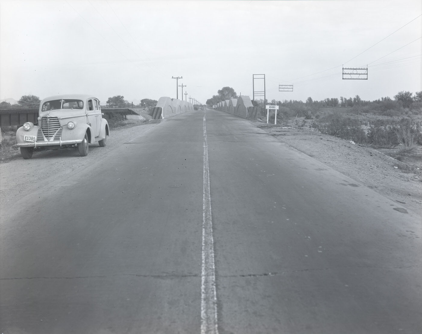 Bridge Marked "New River", 1946