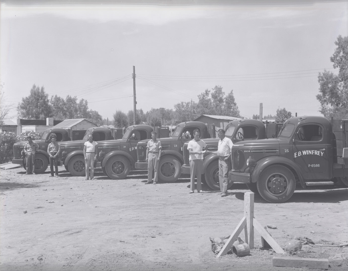 E. B. Winfrey Truck Fleet, 1946