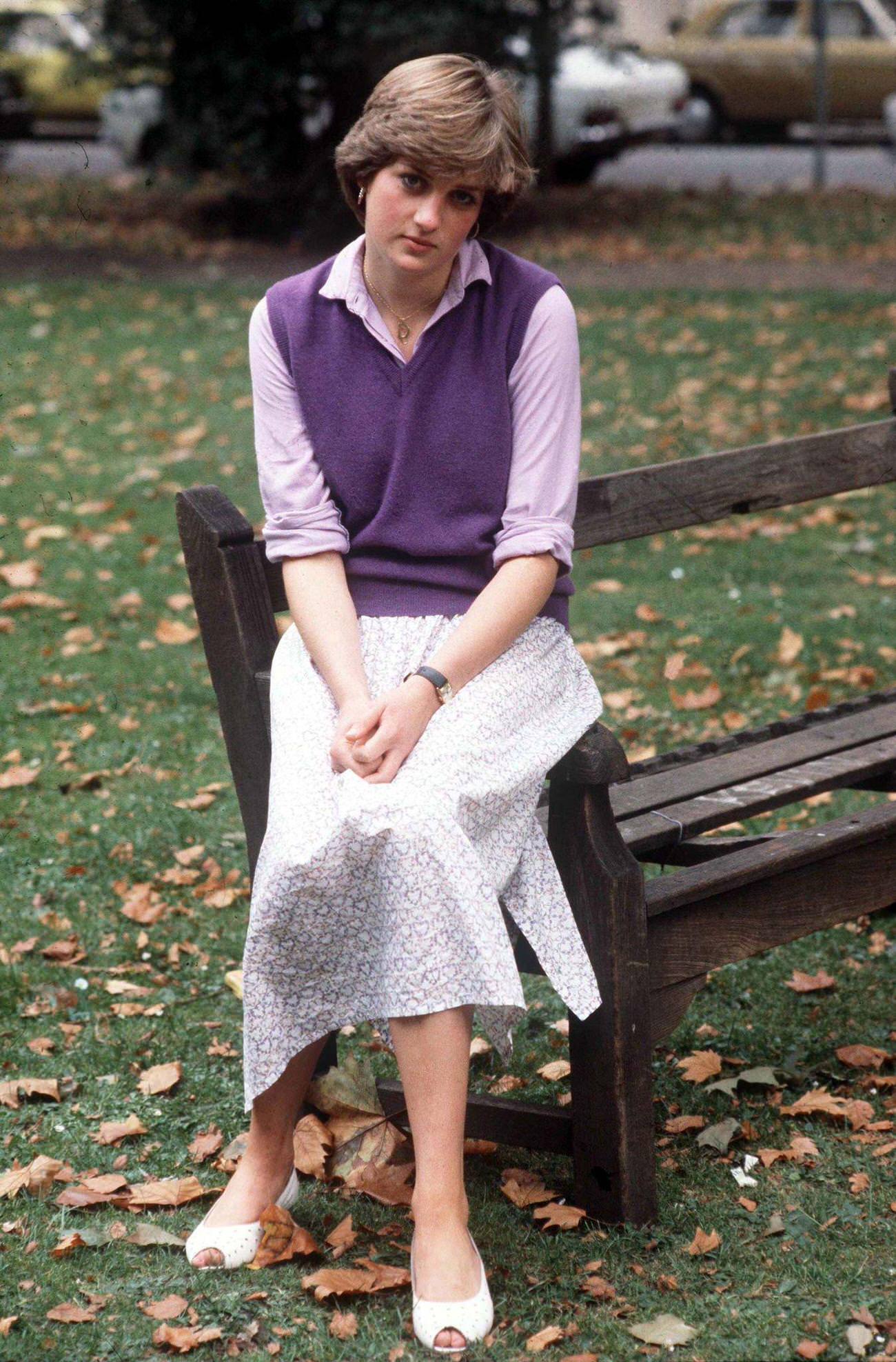 Lady Diana Spencer Age 19 At The Young England Kindergarden School At St.saviours Church Hall St. Georges Sq In London's Pimlico.