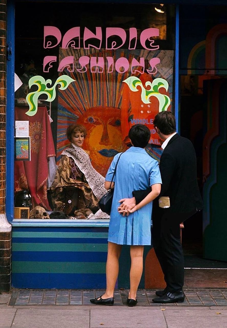 London's Love Affair with Color: A Retrospective of Psychedelic Hippie Fashion in the 1960s