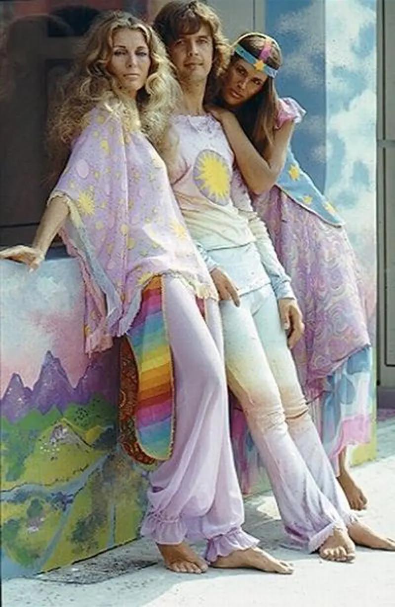 London's Love Affair with Color: A Retrospective of Psychedelic Hippie Fashion in the 1960s