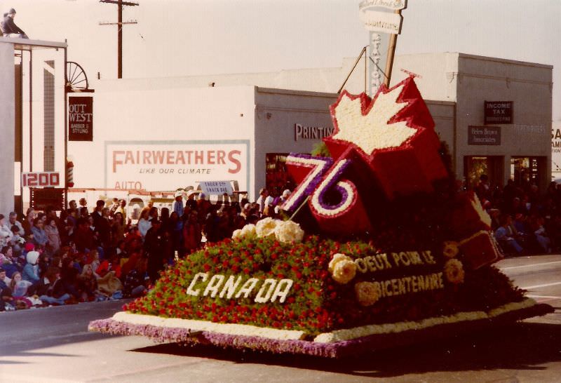 The 1976 Rose Parade: A Colorful Celebration of Beauty and Tradition