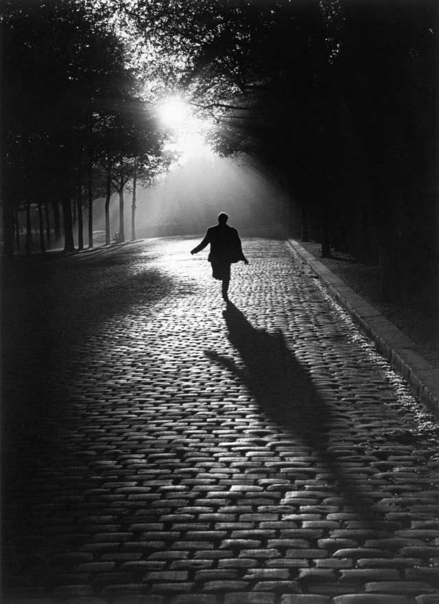 L'homme qui court, Paris, 1953.