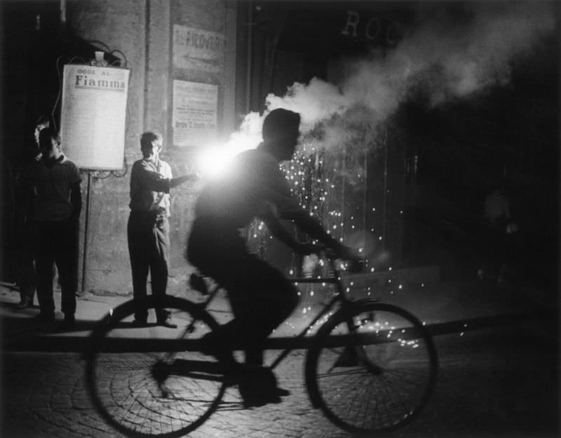 Feux de Bengale, Naples, 1954.