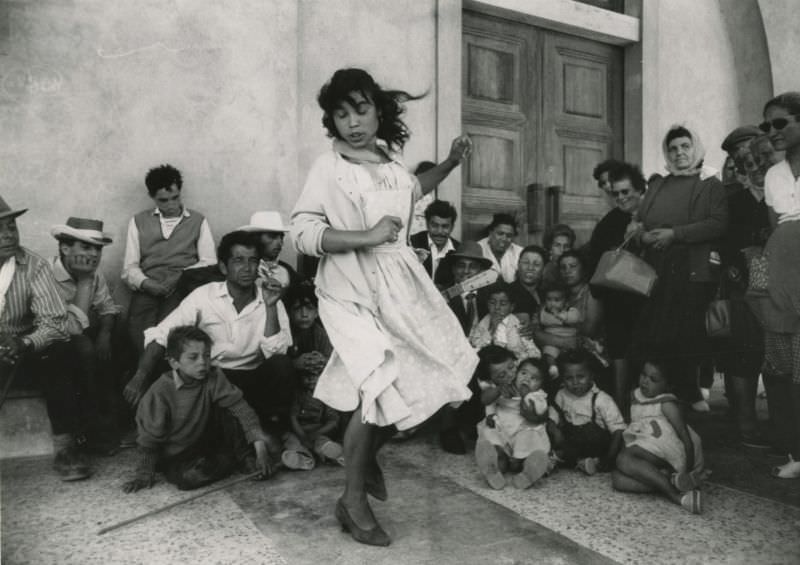 Gitane, Pélerinage aux Saintes-Maries-de-la-Mer, 1960.