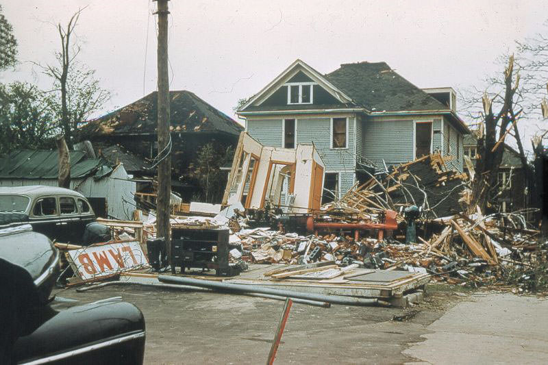 Northwest corner of Brock and Lochiel Sts.