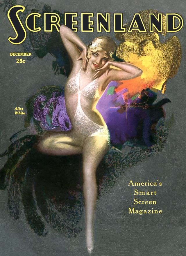 Screenland magazine cover, December 1929
