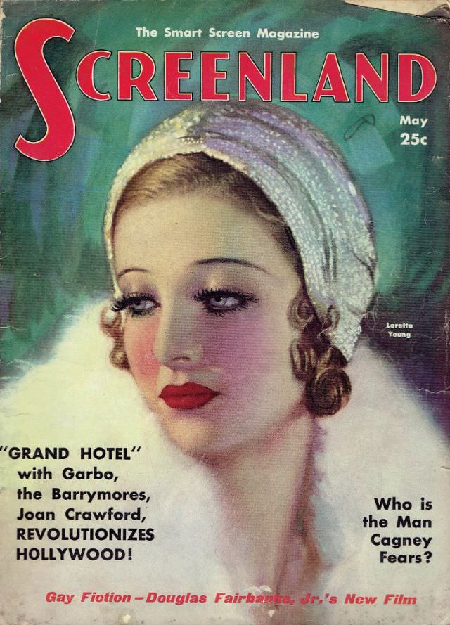 Screenland magazine cover, May 1932