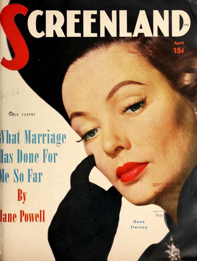 Screenland magazine cover, December 1936