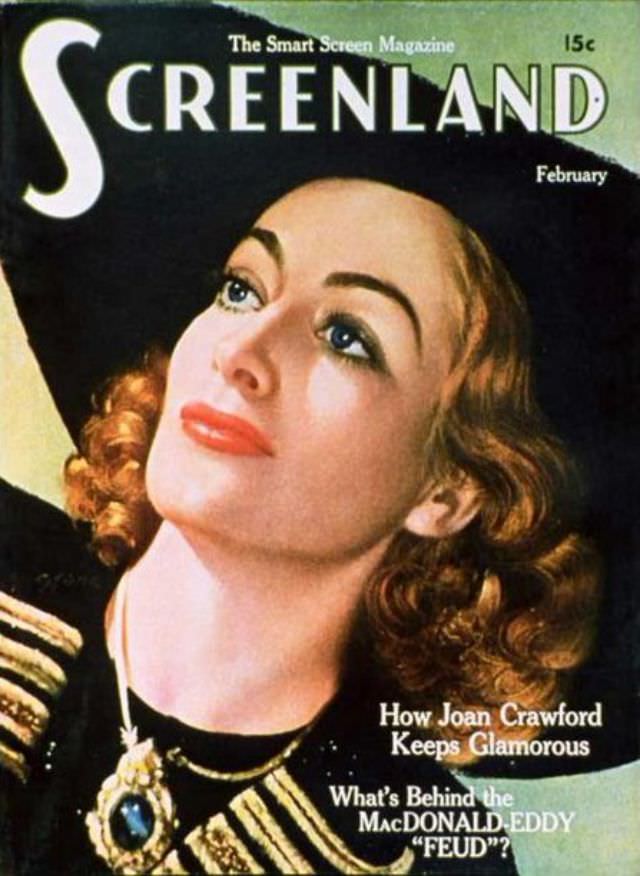 Screenland magazine cover, February 1938