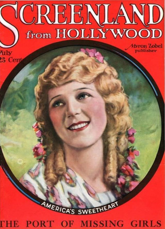 Screenland magazine cover, July 1923