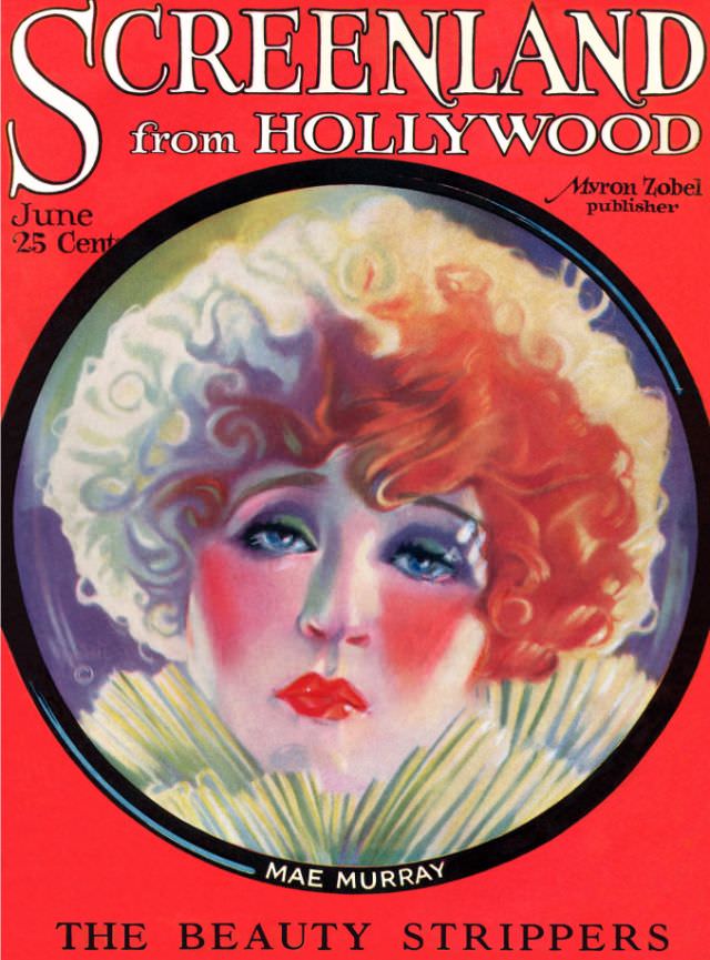 Screenland magazine cover, June 1923