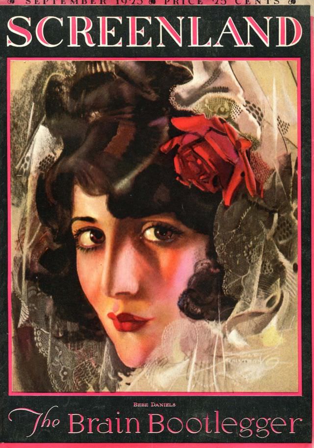 Screenland magazine cover, September 1923