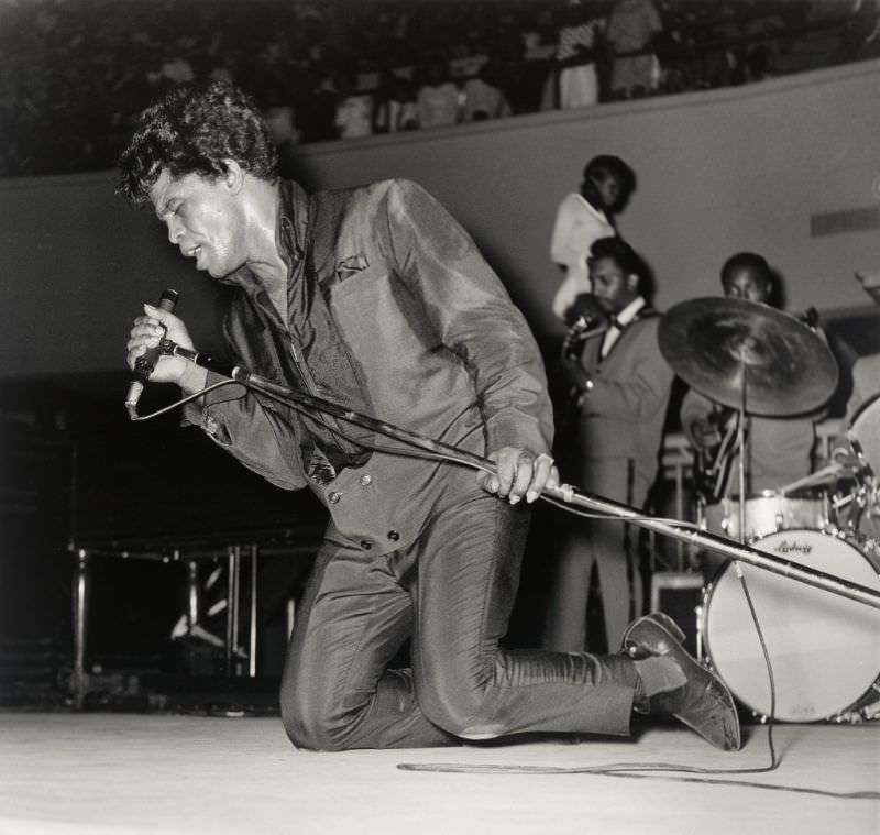 James Brown, Mid-South Coliseum, Memphis, Tennessee.